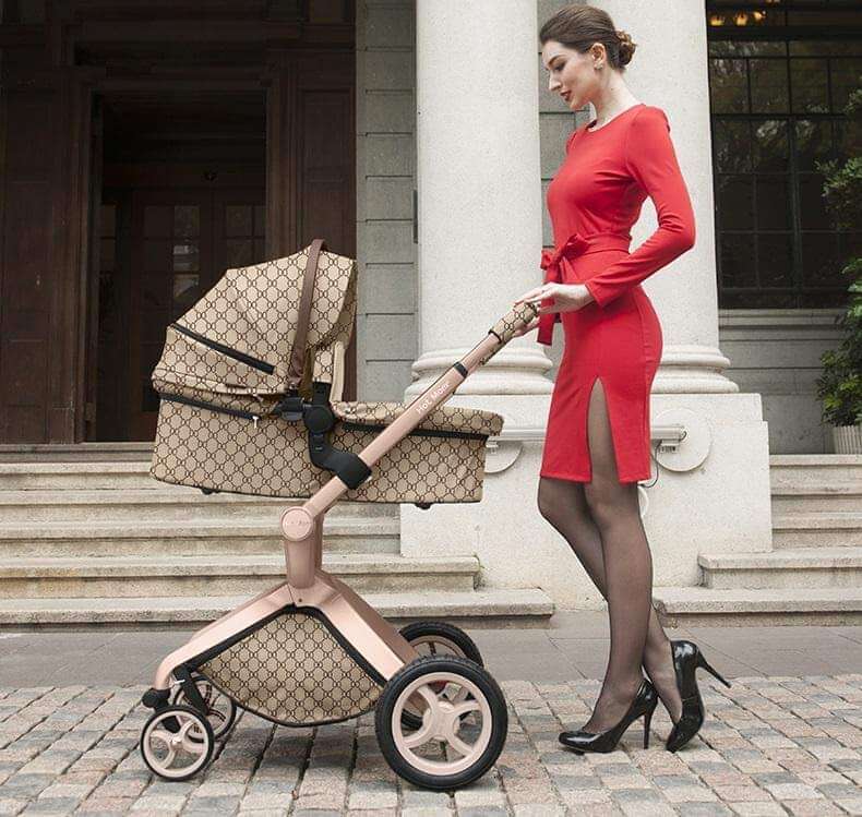 hot mom gucci stroller